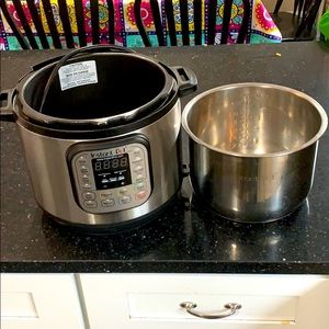 Instant pot (6quart) NO LID
